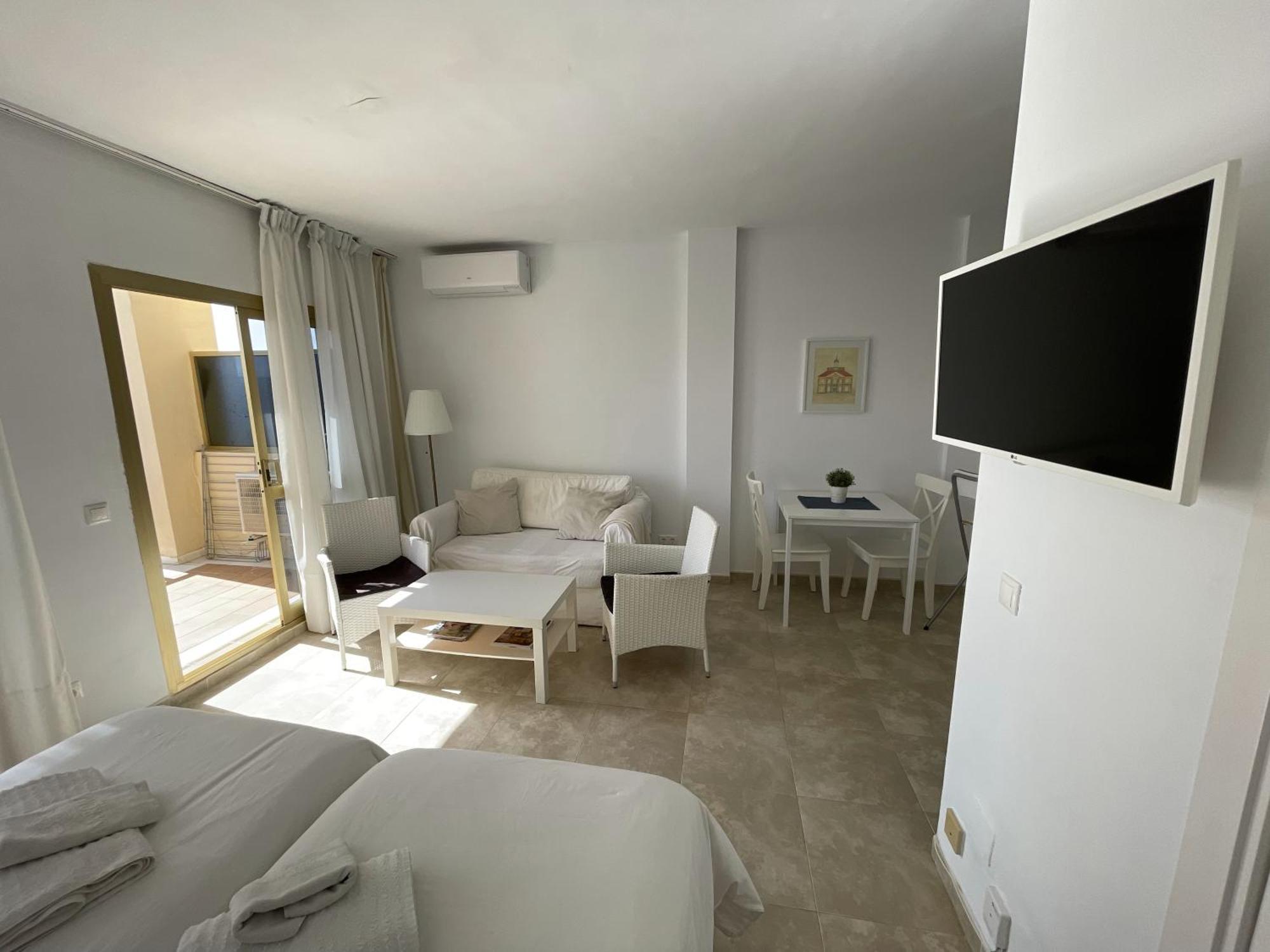 Estudio Primera Linea 50 Mtrs Playa. Fibra 600Mb Marbella Exteriér fotografie